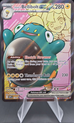 The Pokemon Company Iono's Bellibolt ex 194 SV Promo Full Art Holo - Image 1