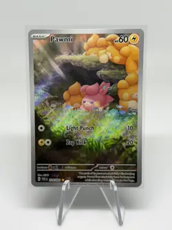 Pawmi 226/091 Paldean Fates Illustration Rare Pokemon NM - Image 1