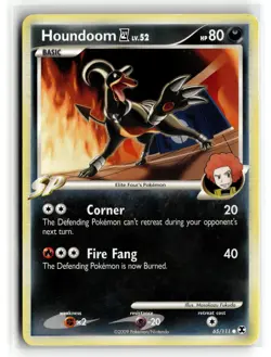 Pokemon: Rising Rivals #65/111 Houndoom E4- Common.VO5 - Image 1