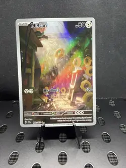 Pokemon TCG Meltan 179/162 Holo SV05: Temporal Forces - Image 1