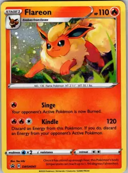Flareon SWSH041 Sword & Shield Promo Promo Holo Pokemon - Image 1