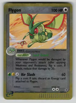 Flygon 15/97 Dragon Pokemon Reverse Holo LP - Image 1