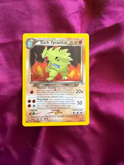 Dark Tyranitar - 11/105 - Pokemon Neo Destiny Unlimited Holo - LP - Image 1