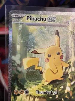 Pokemon TCG Pikachu EX Ascended Heroes SIR 276/217 Near Mint Pack Fresh Holo - Image 2
