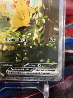Pokemon TCG Pikachu EX Ascended Heroes SIR 276/217 Near Mint Pack Fresh Holo - Image 4