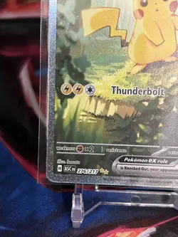 Pokemon TCG Pikachu EX Ascended Heroes SIR 276/217 Near Mint Pack Fresh Holo - Image 5