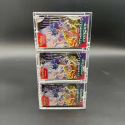 Lot (3) Pokemon TCG SV04 Temporal Forces Booster Boxes SEALED/NEW w/ Acrylic - Image 5