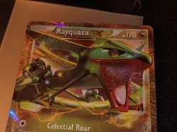 Rayquaza EX 85/124 Holo EX Rare Dragons Exalted Pokemon NM/M NICE! - Image 2