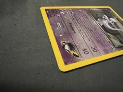 Rocket’s Mewtwo Winner Stamp #8 Best of Game Reverse Holo Pokemon Promo Swirl - Image 3
