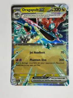 Pokemon TCG Twilight Masquerade Dragapult EX 130/167 Near Mint - Image 1