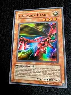 🔥 YUGIOH • Y-DRAGON HEAD • SUPER RARE • UNLIMITED • MFC-005 • VLP 🔥 - Image 3