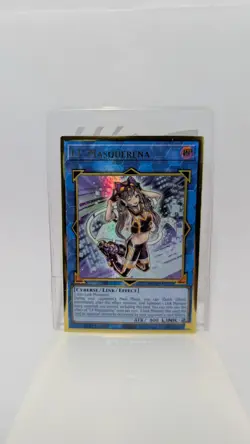 Yugioh I:P Masquerena MGED-EN035 Gold Rare 1st Ed NM - Image 1