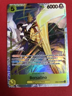 One Piece Card Game - Borsalino - SR EB04-058 OP15 - English - Image 1