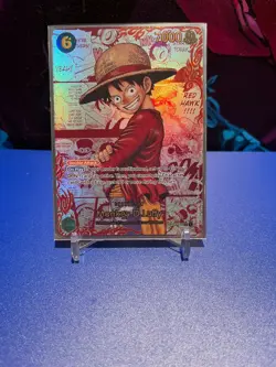 One Piece TCG Monkey D. Luffy OP13-118 MANGA ENGLISH (PROXY) - Image 1