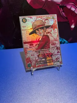 One Piece TCG Monkey D. Luffy OP13-118 MANGA ENGLISH (PROXY) - Image 2