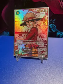One Piece TCG Monkey D. Luffy OP13-118 MANGA ENGLISH (PROXY) - Image 3