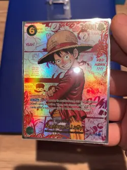One Piece TCG Monkey D. Luffy OP13-118 MANGA ENGLISH (PROXY) - Image 5