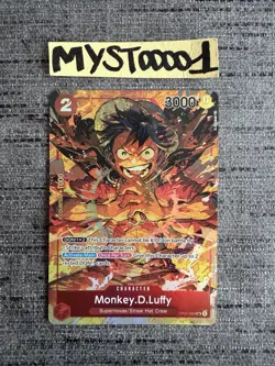 Carte One Piece Monkey.D.Luffy OP01-024 SR Alternate Art Romance Dawn English - Image 1
