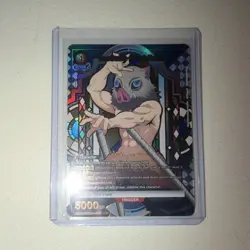 Inosuke Hashibira (078) (R*) Holo - Demon Slayer (UE05BT) Union Arena - English - Image 3