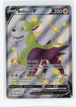 SWSH: Sword & Shield Promo Cards #SWSH085 Boltund V - Image 1