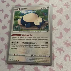 Snorlax 143/196 2023 Yokohama World Championships Sword & Shield Pokemon Card NM - Image 2