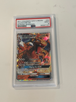 PSA 9 Charizard GX Sun and Moon Burning Shadows 2017 #20 - Pokemon Card - Image 3