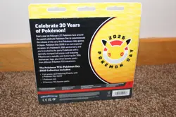 Pokemon Day 2026 Collection Box 3x booster packs, coin, Pikachu promo card NEW - Image 4