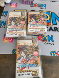 English Future Card Buddyfight Introductory Set 1: Dragon World - 3 Sets - Image 1
