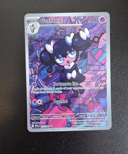 Gothorita 125/086 White Flare Illustration Rare Pokemon Card NM/M English - Image 1