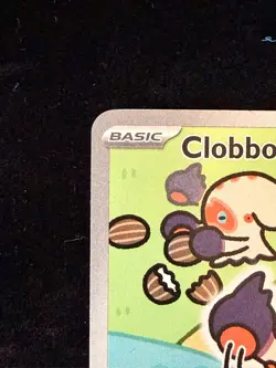 Pokemon TCG Clobbopus 207/191 SV08 Surging Sparks Illustration Holo Card - Image 2