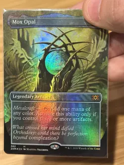 Mox Opal (Borderless) -Foil Near Mint MTG Double Masters - Image 2