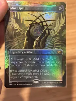Mox Opal (Borderless) -Foil Near Mint MTG Double Masters - Image 3