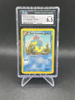 Pokemon Card - Dark Croconaw 1st Edition Neo Destiny 32/105 (2002) - Image 1