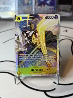 One Piece Card Game Borsalino SR EB04-058 OP15 English Version NM Yellow - Image 1