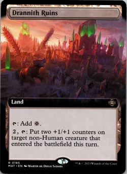 Drannith Ruins (Extended Art) 185 March of the Machine: The Aftermath Magic NM - Image 1