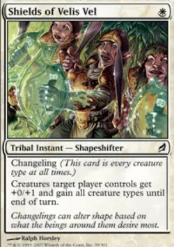 Shields of Velis Vel -Foil Light Play MTG Lorwyn - Image 1