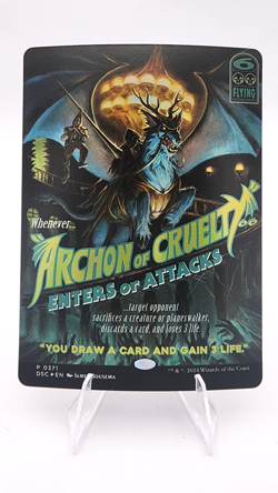 Archon of Cruelty (Showcase) Commander: Duskmourn: House of Horror Foil - Image 1