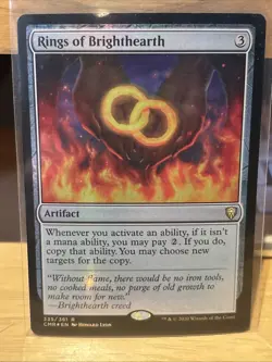Rings of Brighthearth Foil NM Commander Legends MTG - Image 1