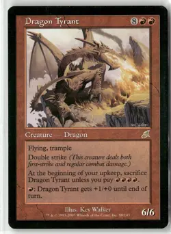 Dragon Tyrant Scourge Rare NM - Image 1