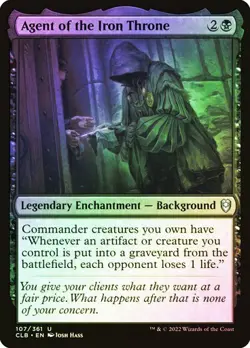 Agent of the Iron Throne - FOIL - Commander Legends: Battle for Baldur's Gate - Image 1