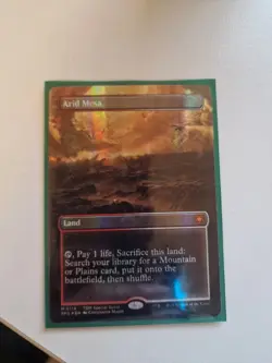 Arid Mesa, Tarkir Dragonstorm M0114 Dragonscale Foil NM Mythic Rare - Image 1