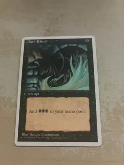 Dark Ritual MTG Core Set 4th Edition Regular - Image 1