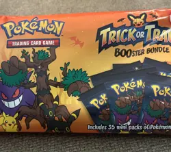 2024 Pokemon TCG Trick or Trade Booster Bundle 35 Mini Halloween Packs Sealed - Image 2