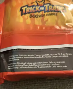 2024 Pokemon TCG Trick or Trade Booster Bundle 35 Mini Halloween Packs Sealed - Image 3