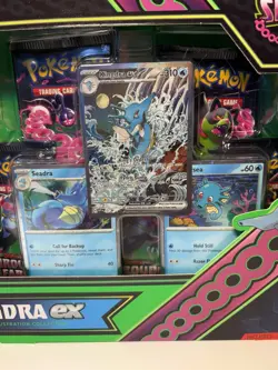 Pokemon SV Shrouded Fable Kingdra EX Special Illustration Collection Sealed Box - Image 3