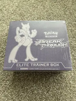Pokemon TCG Elite Trainer Box [Mewtwo X] - XY - BREAKthrough (BKT) - New Sealed - Image 2