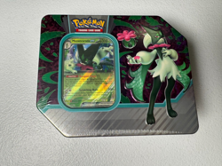 The Pokemon TCG: Paldea Partners Tin Meowscarada - Image 1