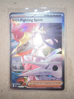Pokemon TCG Ascended Heroes Iris's Fighting Spirit Holo #292 NM/M - Image 1