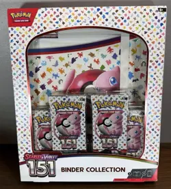 Pokemon TCG: Scarlet & Violet 151 Binder Collection Box New Factory Sealed - Image 1