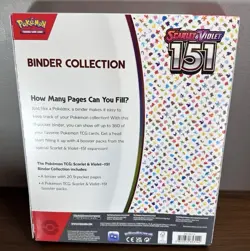 Pokemon TCG: Scarlet & Violet 151 Binder Collection Box New Factory Sealed - Image 2